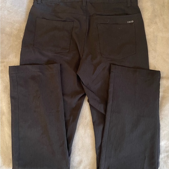 (NWOT) IZOD Men’s Black Golf Pants (Size 30”x32”) - Picture 2 of 4